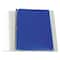 C-Line® Blue 2-Pocket Poly Portfolios with 3-Hole Punch, 25ct.